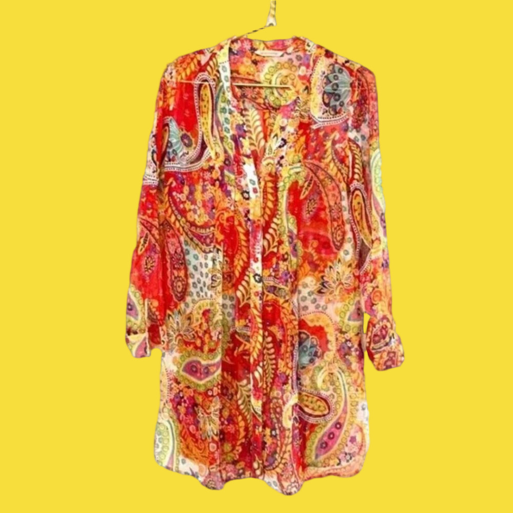 ☀️ Soft Surroundings Paisley Park Tunic